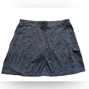 Kühl Women’s Mova Skort Large Heather Gray Stretch Outdoor Hiking Athleisure